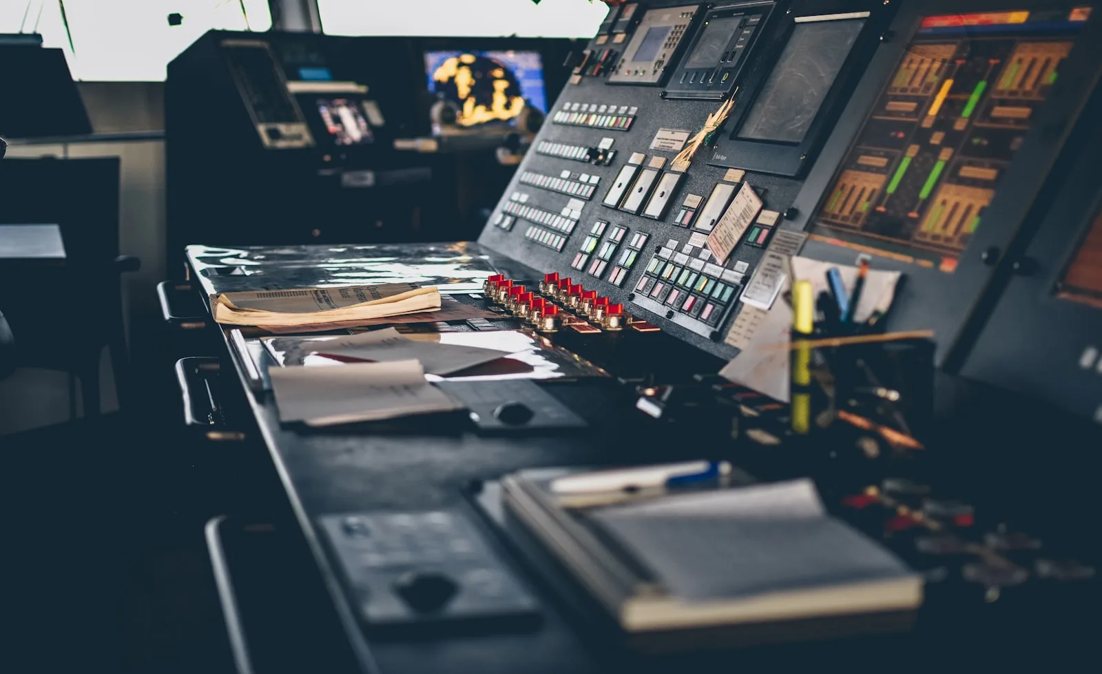 A ship captain at the helm, representing Exctel navigating complex systems integration